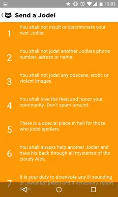 Jodel android App screenshot 0